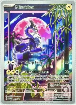 Miraidon - 013 (Pokemon Center Exclusive) - SV: Scarlet & Violet Promo Cards NM - Image 1