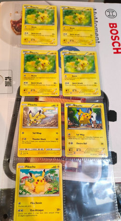 Pokemon Pikachu 7 Cards Bundle - Image 1