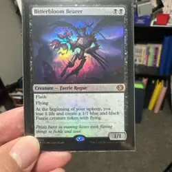 MTG Lorwyn Eclipsed - Bitterbloom Bearer [FOIL] - ECL - NM - Image 1