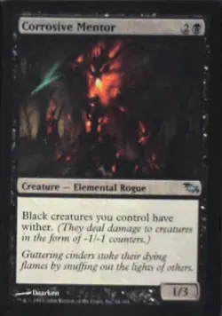 Corrosive Mentor - Shadowmoor: #61, Magic: The Gathering Nm C281 - Image 1