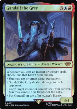 Gandalf the Grey Lord of the Rings: Tales of Middle-Earth Foil - Image 1