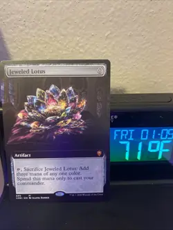 Jeweled Lotus (Extended Art) Commander Legends Regular - Image 1