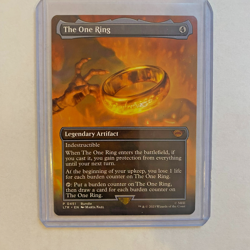 The One Ring Lord of the Rings Tales of Middle-earth Magic The Gathering 0451 - Image 1