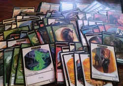 MTG Lot Of 78 Tokens And 11 Checklists (Innistrad,Scars, Return To Ravnica,... - Image 1