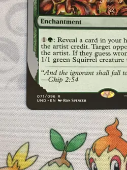 D559 MTG MAGIC UNSANCTIONED SQUIRREL FARM #071 RARE NM - Image 4