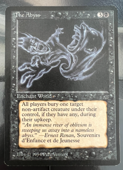 MTG Magic the Gathering The Abyss Legends Lightly Played!! - Image 1