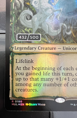 MTG Lathiel, the Bounteous Dawn 0180 Multiverse Legends SERIALIZED 432/500 Holo! - Image 5