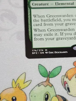 C3702 MAGIC MTG ALARA BATTLE FOR ZENDIKAR GREENWARDEN OF MURASA NM MYTHIC - Image 5