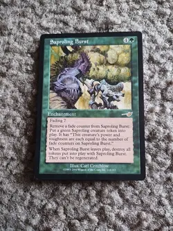 MTG Saproling Burst Nemesis Regular, See Desc - Image 1
