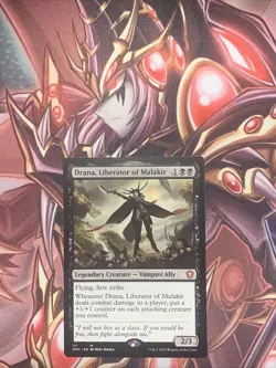 1x Drana, Liberator of Malakir NM Eng MTG - Dominaria United Commander (b1) - Image 1
