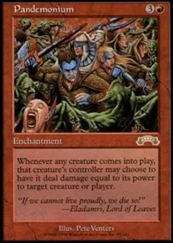 Mint/Near-Mint, English - 1 x MTG Pandemonium Exodus - Image 1