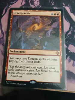1x Dracogenesis - Tarkir: Dragonstorm - NM - MTG - Image 1