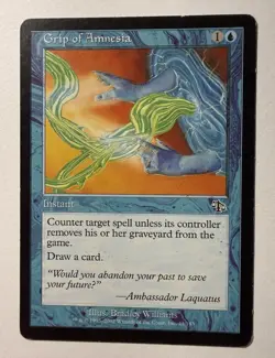 Grip of Amnesia - Judgment - Magic the Gathering MTG - Image 1