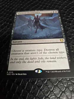 1x MTG Kindred Dominance - Commander: Wilds of Eldraine (WOC) #113 - Magic - Image 1
