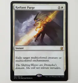 Radiant Purge - Rare - Dragons of Tarkir- MTG NM - Image 1