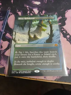 1x Misty Rainforest Borderless (Special Guests) - Image 1