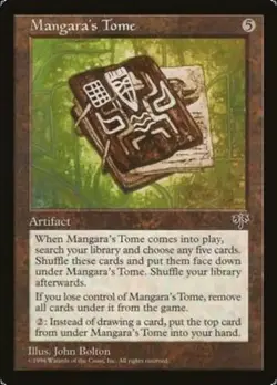 Mangara's Tome ~ Mirage [ Excellent ] [ Magic MTG ] - Image 1