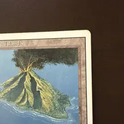 MTG: Volcanic Island - Revised - English - Moderately Played - Reserved List -MP - Image 3