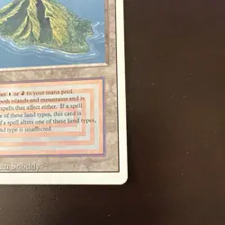 MTG: Volcanic Island - Revised - English - Moderately Played - Reserved List -MP - Image 5