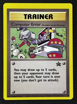Pokemon Cards: Wizards Black Star Promo: Computer Error 16 - Image 1