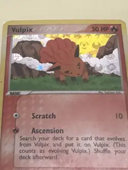 Pokemon TCG Vulpix 81/101 Hidden Legends Reverse Holo 2004 - Image 2