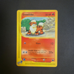 Growlithe 62/144 - Pokemon Skyridge - Regular Common - NM - Image 1