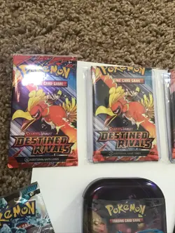 Pokemon TCG Mega Evolutions Mega Heros Mini Tin Venusaur & Five S&V Packs - Image 2