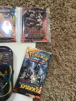 Pokemon TCG Mega Evolutions Mega Heros Mini Tin Venusaur & Five S&V Packs - Image 3