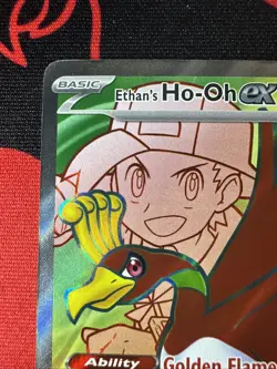 Ethan's Ho-Oh ex 209/182 Pokemon TCG SV10: Destined Rivals NM ++ - Image 3
