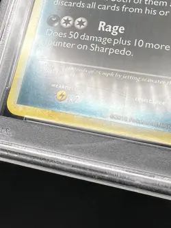 Pokemon PSA 9 MINT Sharpedo 30/102 Triumphant Reverse Holofoil 2010 S#7274 - Image 3