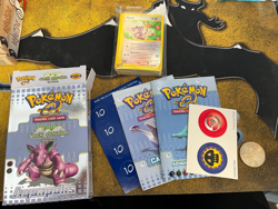 Pokemon COMPLETE IN BOX Aquapolis Rock Garden Theme Deck! CIB Grass/Fighting - Image 1