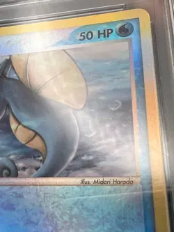 Pokemon PSA 10 GEM MT Horsea 58/97 EX Dragon Rev Holo 2003 E Reader S#9841 - Image 4