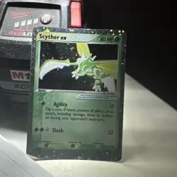 Pokemon Scyther Ex 102/109 Holo Ultra Rare Ruby & Sapphire Pokemon Vintage MP+ - Image 3