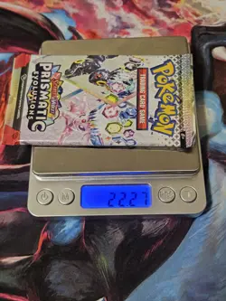 HEAVY! GOD PACKU 22.27g Prismatic Evolutions Pokemon TCG Booster (SEALED) 126-2 - Image 1