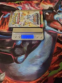 HEAVY! GOD PACKU 22.28g Prismatic Evolutions Pokemon TCG Booster (SEALED) 126-1 - Image 1
