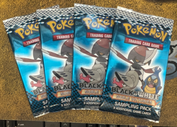 Pokemon Lot of 4x Black & White Noble Victories Sampling Packs!! - Image 1