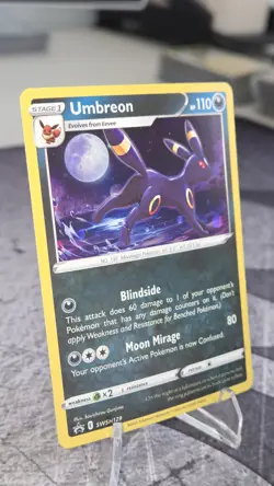 Pokemon Umbreon Swsh129 Promo - Nm/Lp Swirl - Image 3
