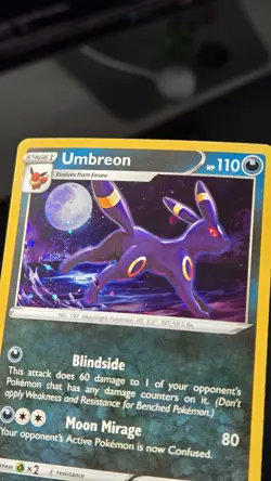 Pokemon Umbreon Swsh129 Promo - Nm/Lp Swirl - Image 4