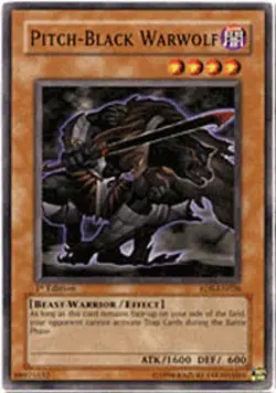 Pitch-Black Warwolf - RDS-EN026 - Common - Unlimited Edition - Lightly Played - Image 1