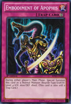 Embodiment of Apophis - BP02-EN180 - Common - 1st Edition - Lightly Played - Image 1