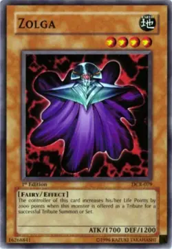 Zolga - DCR-079 - Common - Unlimited Edition - Lightly Played - Image 1