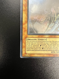 Yugioh Rainbow Dragon TAEV-EN006 Ghost Rare Holofoil CHAOS NEOS ART MISPRINT LP - Image 5