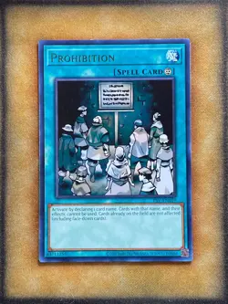 Yugioh Prohibition PSV-EN039 Rare 25th Anniversary NM - Image 1