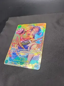 Monkey.D.Luffy One Piece OP13-118 Carrying On His Will Near Mint Secret Rare - Image 3