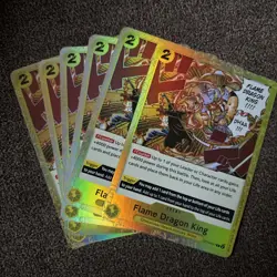 One piece Tcg Flame Dragon King ST13-017 Ultra Deck: The Three Brothers Foil - Image 2