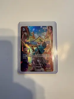 One Piece CCG - Uso-Hachi (SP) ST18-001 - Royal Blood (OP-10) - Rare Holo Mint - Image 1