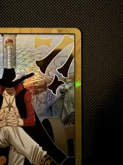 DON!! Card Gold Frame Mihawk OP14 ONE PIECE Seven Warlords of the Azure Ocean NM - Image 3