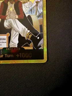 DON!! Card Gold Frame Mihawk OP14 ONE PIECE Seven Warlords of the Azure Ocean NM - Image 4
