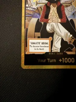 DON!! Card Gold Frame Mihawk OP14 ONE PIECE Seven Warlords of the Azure Ocean NM - Image 5