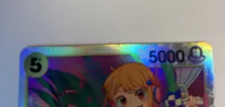Nami One Piece CCG Two Legends Foil OP08-106 Super Rare - Image 3